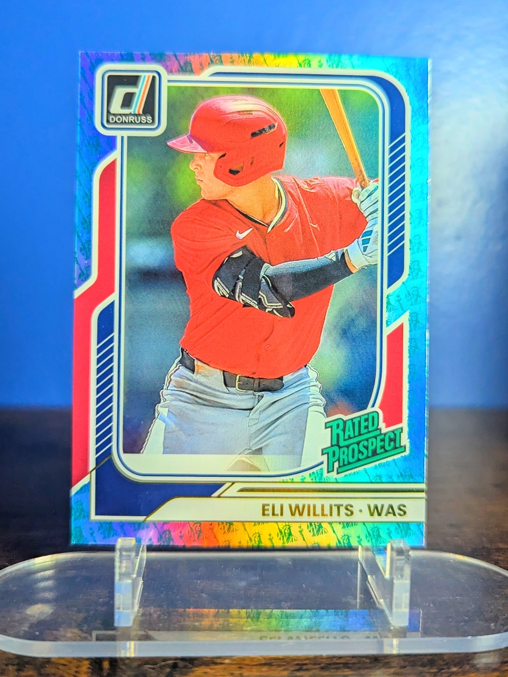 Panini Donruss 2026 Eli Willits Washington Nationals Rated Prospect Insert #156